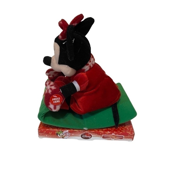 DISNEY “Sledding Fun” Minnie Mouse Christmas Holiday Decoration - Picture 2 of 4